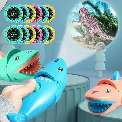 $9.22 • Buy Shark Torch Projector, Flashlight Projector For Kids Fun Children Cognition S3H3