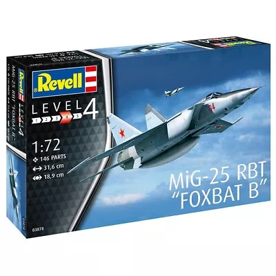 Revell #03878 1/72 MiG-25RBT Foxbat • $52