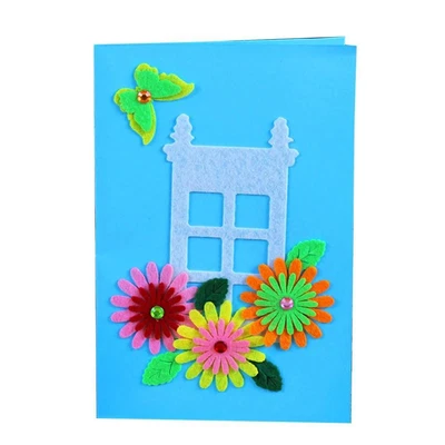 £9.42 • Buy 4 Pcs Homemade Blank Cards Children Making Kits Art Crafts Toy