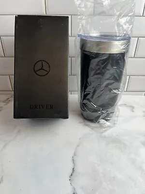 New Mercedes Benz  Driver  Travel Metal Thermos Mug With Plastic Lid • $29.50