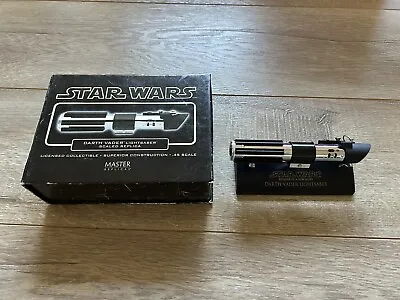 Star Wars Master Replicas Darth Vader ANH .45 Scale Replica Lightsaber W/ COA • $59.99