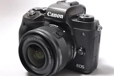 Excellent Beauty　Equipped With Wi-Fi Function & Easy Selfie Canon EOS M5 • $1385.98