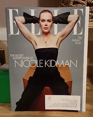 Elle Magazine April 2024 Nicole Kidman - The Impact Issue - Secret Superpower • $8.99