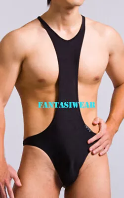 Sexy Mens Wrestling Singlet Thong Gear Bodysuit #420 • $13.95