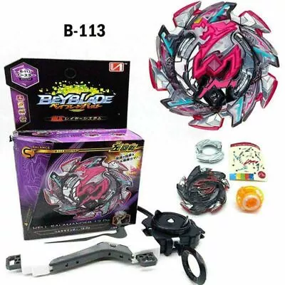 Beyblade BURST Booster Super Z Layer B-113 Launcher Hell Salamander Xmas (S99) • $43.71