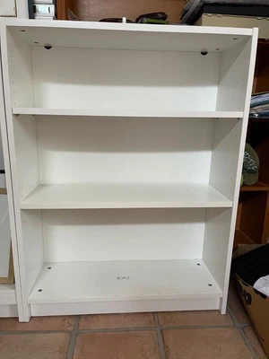 $21 • Buy Ikea Billy White Bookcase Bookshelf 
