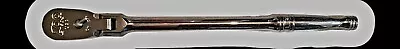 NEW Snap-on Tools USA 3/8  Drive Chrome Long Handle Flex Head Ratchet FLF80A • $199.95