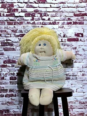 1978 Stamped Cabbage Patch Kids Little People Xavier Roberts Soft Sculpture • $124.99