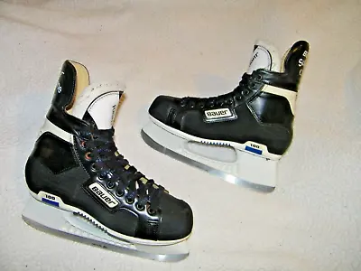 Bauer Supreme Classic 100 Men's Ice Hockey Skates Size 9 D Skategreat Condition • $169.99