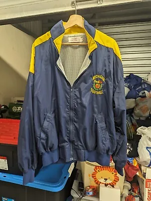 EUC Vintage 90's Michigan Wolverines Rose Bowl Bowman Sportswear Jacket Size XL • $39.99