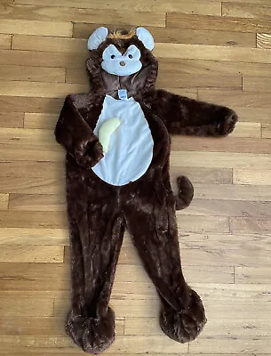  Toddler Boys Girls Monkey Costume Hood Attached Banana Size 2T-3T • $25