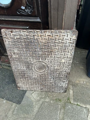 £120 • Buy Cast Iron Drain Cover 590mm X 736mm More Sizes Available FREE P&P