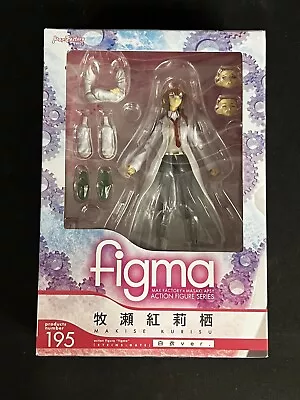 Figma Max Factory X Masaki APSY Action Figure Series #195 Makise Kurisu • $90