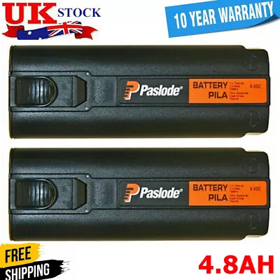 £17.39 • Buy 2x 4.8AH For Paslode 6V Cordless Battery 404717 IM250 IM350 IM65 404400 900400