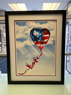 Mr. Brainwash   Hope    Signed And Numbered Limited Edition Framed • $1995