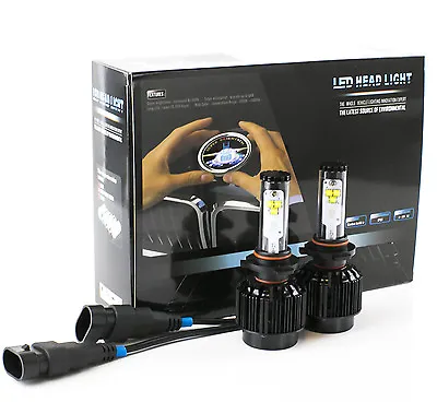 H13 9008 LED Headlight Conversion Kit 60w CREE 6000K White Light Bulbs • $69.99