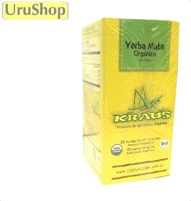 Y143 Organic Kraus Yerba Mate In Teabag Form (cocido) • £8.35