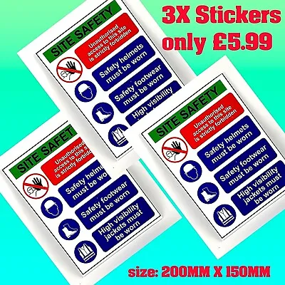 £5.99 • Buy 3 X Vinyl Fire Action Notice Sign - 200MM X 150MM Ideal Sized Fire Safety Signs