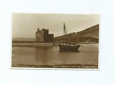 £1.50 • Buy Vintage Sepia Postcard With Lochranza Castle, Isle Of Arran
