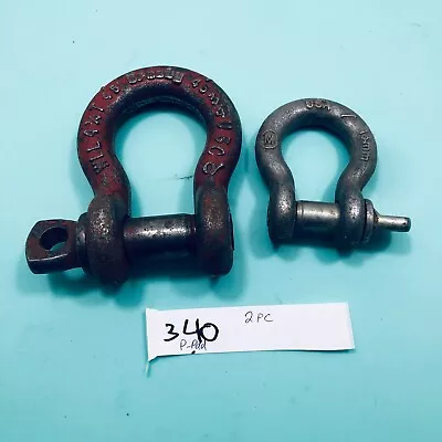 Wll 4-3/4 Ton Crosby Shackle 3/4    Vintage and 13mm Wll 3t • $14.48