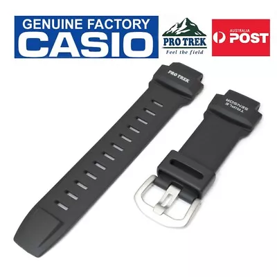 Casio PROTREK Genuine Band Black PRG-260-1 PRG-550-1A1 PRW-3500-1 Part 10412702 • $64.99