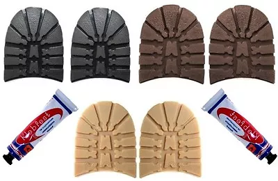 £7.46 • Buy Lumberjack Walking Heels & Glue Mens DIY Soles Heels 7mm Thick Shoe Boot Repair