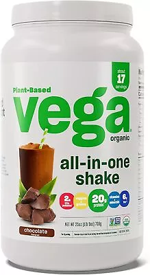 Vega Organic All-in-One Vegan Protein Powder 17 Servings (Pack Of 1)  • $57.95