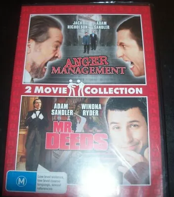 Anger Management / Mr Deeds (Adam Sandler) (Australia Region 4) DVD - New  • $11.99