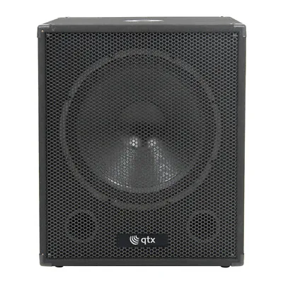 QTX QT15SA Active Subwoofer Powered Bass Bin 15  600W • £159