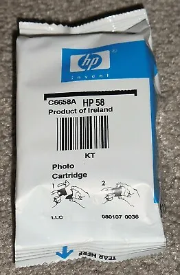 Original HP 58 Photo Genuine C6658AN Ink Cartridge OEM For OfficeJet PSC Printer • $11.99