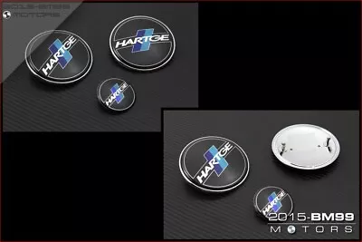 HOOD TRUNK EMBLEM BADGE FOR BMW HARTGE E31 E39 E65 X5 523i 525i 528i 530i 535i • $34.99