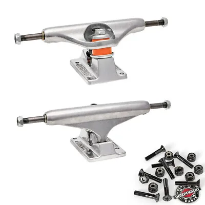 Independent Skateboard Trucks Stage 11 Silver 139 (8.0 ) Pair + 1  Indy Hardware • $48.95