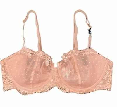 Victorias Secret Dream Angels Push Up Without Padding Unlined Bra Ginger New • $32.24