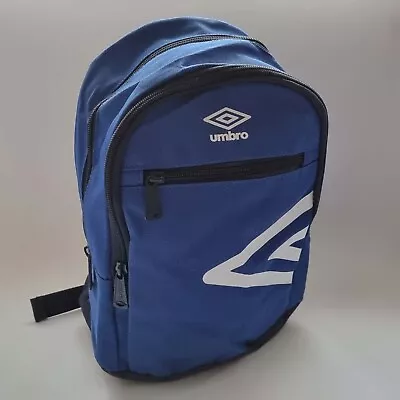 Rucksack Backpack - Perfect For Children - Umbro - Blue - One Size • £5.99