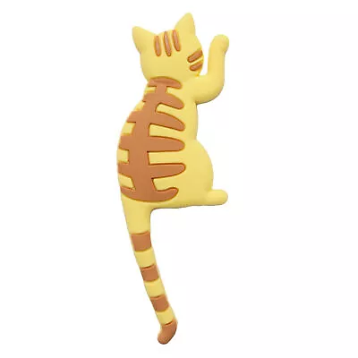 Hanger Hook Eye-catching Cartoon Cat Tail Refrigerator Magnet Sticker Mini • $8.85