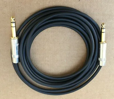 1'FT-20FT Mogami Cable 1/4 6.35mm Stereo TRS Male Audio Sound Microphone Guitar • $17.45