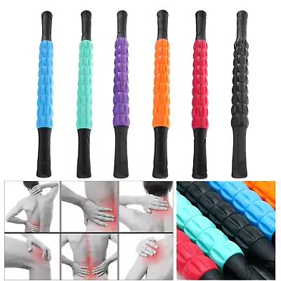 Muscle  Massage Stick Quads Runner Massager Foam Roller Tool • $27.47