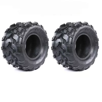 2pcs 18x9.50-8 Wheels Tire Tyres Tubeless For Lawn Mower Tractor Golf Cart Buggy • $189.22