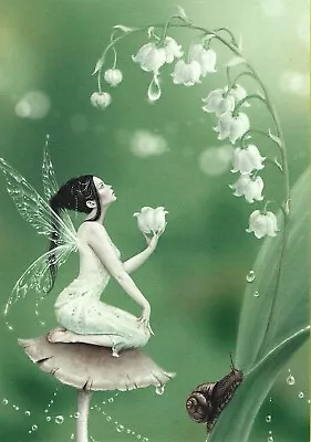 Lily Of The Valley Fairy Card By Tree Free Greetings • £2.95