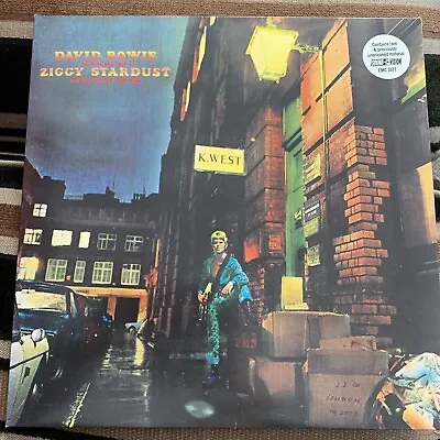 DAVID BOWIE Ziggy Stardust GATEFOLD 1990 UK REMASTERED LP & BONUS TRACKS EMC3577 • £54.95