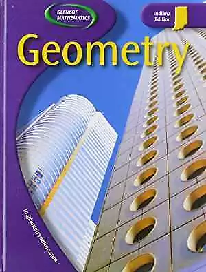 Geometry Indiana Edition (Glencoe - Hardcover By Cindy J. Boyd; - Acceptable • $44.05