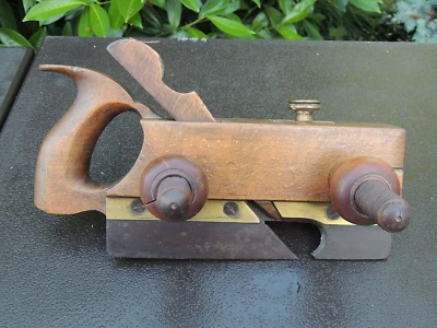 $54.50 • Buy Antique Vintage Wood WOODEN Plow / Plough Plane Carpenters Tool, Unsigned, Nice!