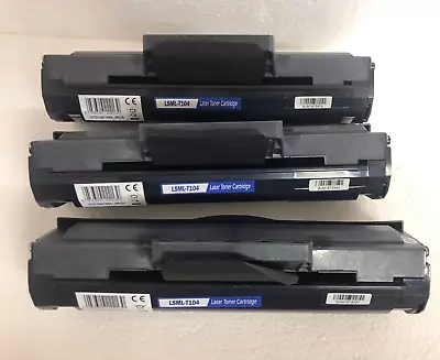 3 Black Toner Cartridges MLT-D1042S For Samsung ML-1660 ML1665 ML-1670 Printer • £30