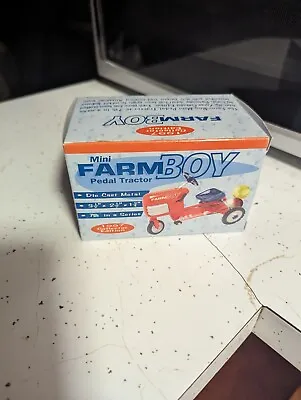 Mini Farm Boy Pedal Tractor 1997 Collector Edition By Xonex Dir Cast Metal • $16