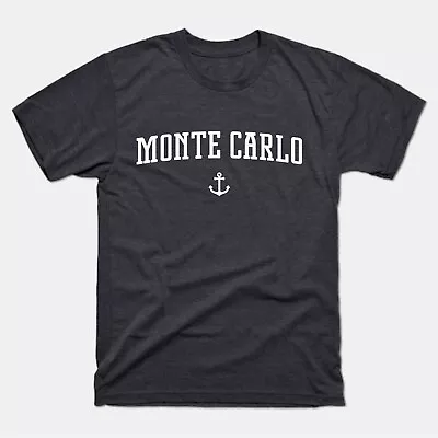 Monte Carlo Shirt | Monte Carlo T-Shirt | French Riviera Monte Carlo Vacation • $26.10