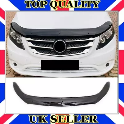 HOOD DEFLECTOR BONNET GUARD PROTECTOR For MERCEDES VITO W447 2014 ONWARDS • £37.90