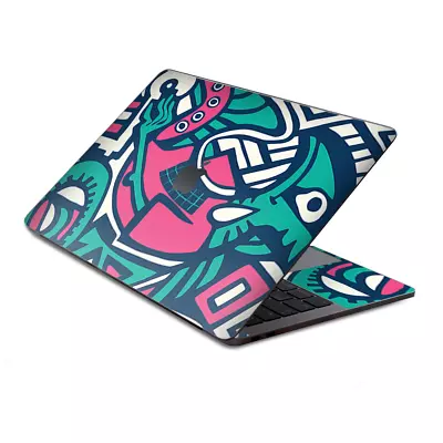 Skin Decal Wrap For MacBook Pro 13  Retina Touch  Green Gecko Abstract Pop Art • $15.98