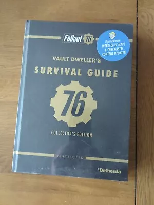 Fallout 76 Vault Dwellers Survival Guide Book Collectors Edition NEW SEALED RARE • £54.99