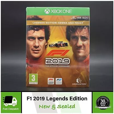 F1 2019 Formula One | Legends Edition | Microsoft Xbox ONE Game | New & Sealed • £69.97