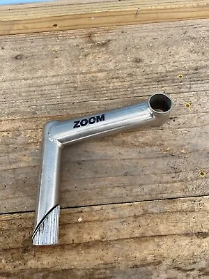 Vintage NOS 1992 Zoom 135mm Mountain Bike  Stem- 25.4mm Quill 25.4 Bar-CrMo • $13.56